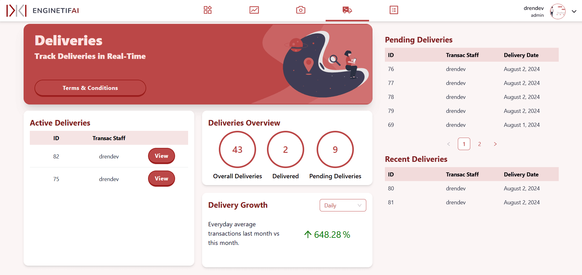 Landing Page
