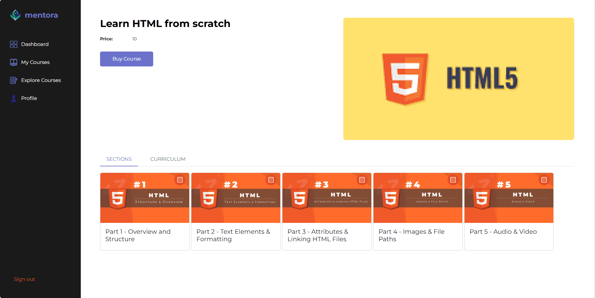 Landing Page